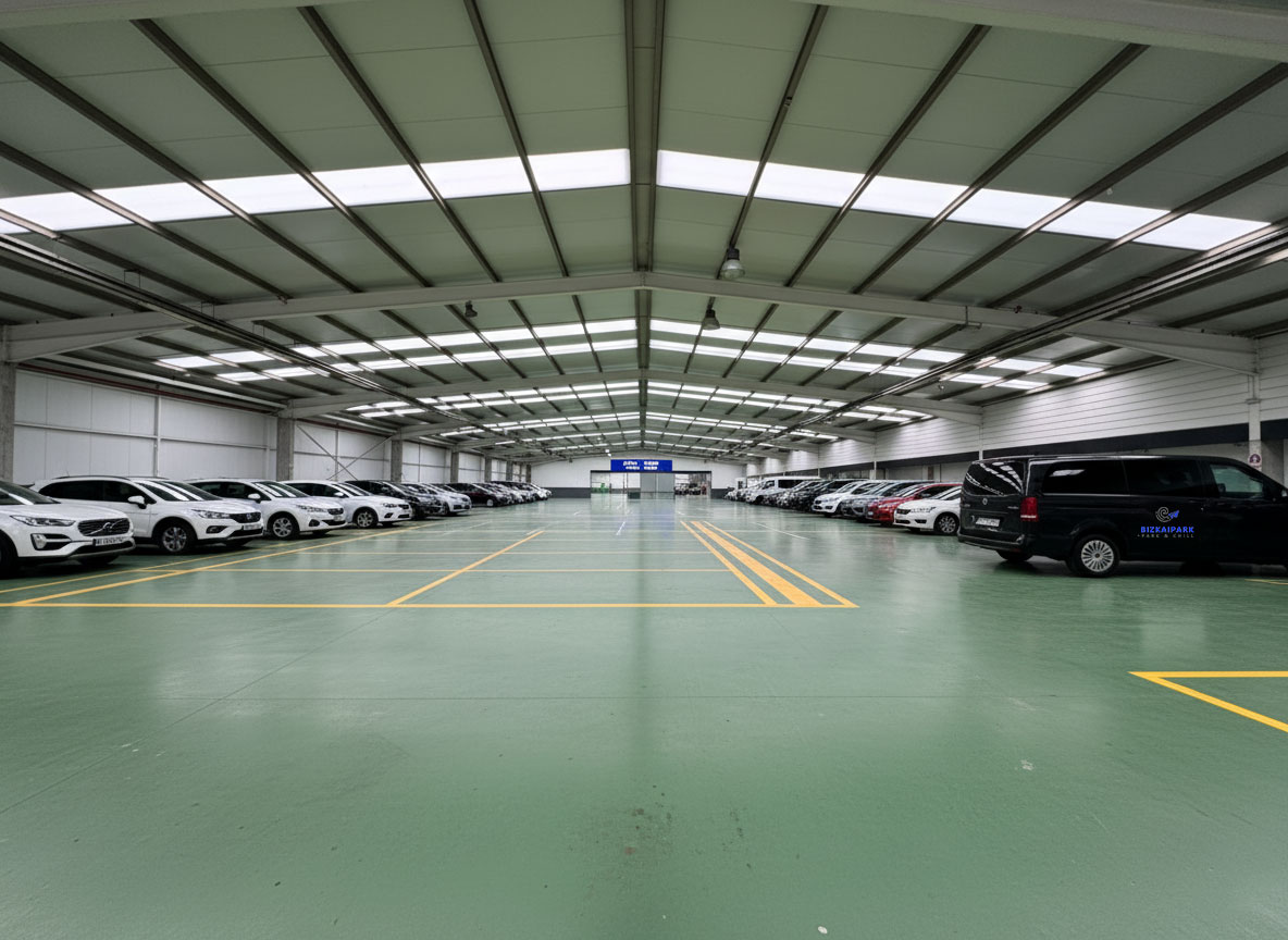 Parking Cubierto en el Aeropuerto de Bilbao Parking Cubierto en el Aeropuerto de Bilbao